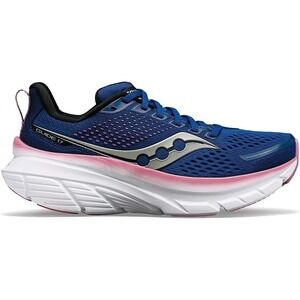 Saucony® Women's 7 B Guide 17 Stabiltiy Running Shoes in Navy/Orchid